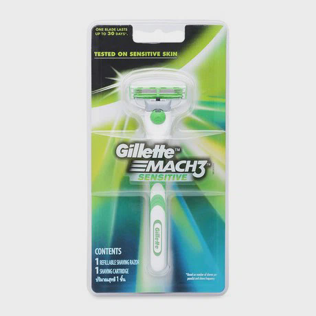 Dao cạo râu xanh Gillette Mach 3 TC