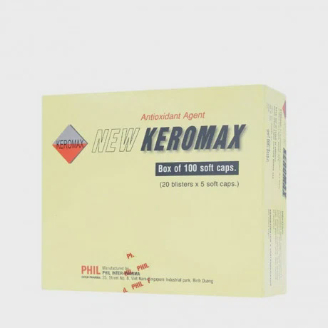 New Keromax (Hộp 20 vỉ  x 5 Viên)