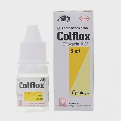 Thuốc nhỏ mắt Colflox 0.3% (5ml)
