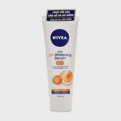 Serum dưỡng thể trắng da Nivea UV Whitening Serum SPF25 PA++ (200ml)