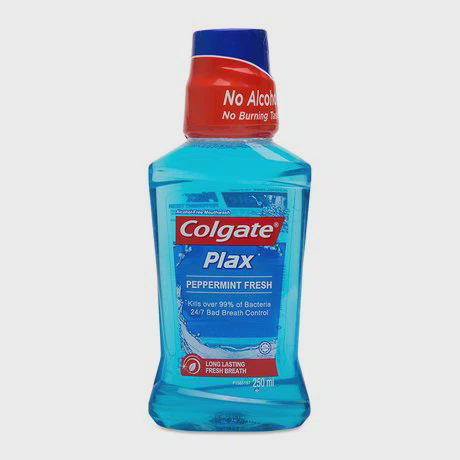 Nước súc miệng Colgate Plax Peppermint Fresh hương Bạc hà chai (250ml)