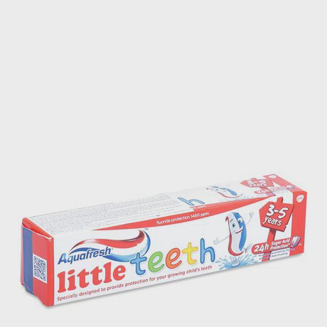 Kem Đánh Răng Aquafresh Little Teeth Toothpaste 3 - 5T 50ml