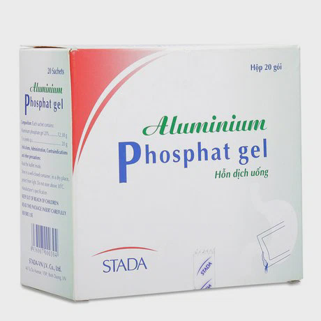 Aluminium Phosphat Gel (Hộp 20 gói)