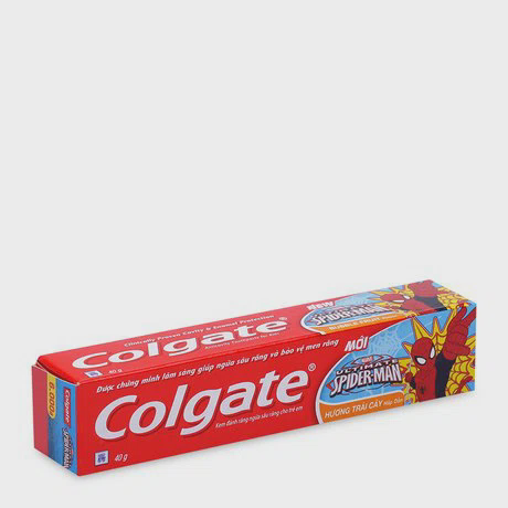 Kem đánh răng hương trái cây cho trẻ em Colgate Spider-Man (40g)