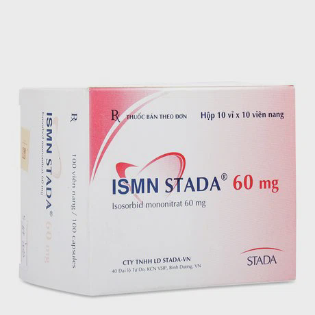 Thuốc dự phòng và điều trị chứng đau thắt ngực SMN Stada 60mg (10 vỉ x 10 viên/hộp)