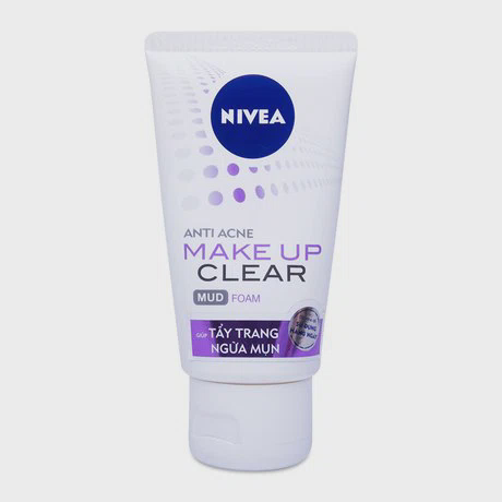 Sữa rửa mặt tẩy trang ngừa mụn Nivea Makeup Clear (50g)