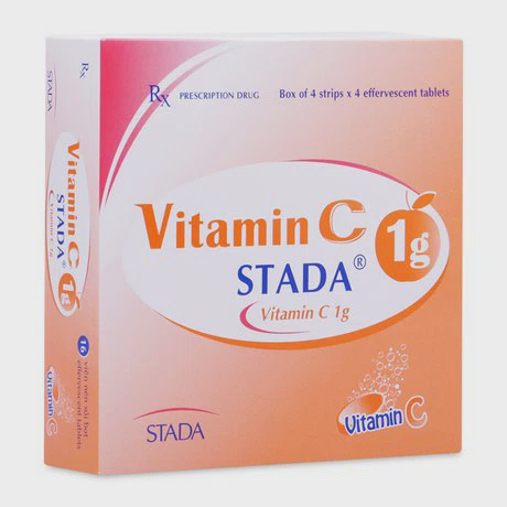 Vitamin C Stella 1g (4 vỉ x 4 viên)