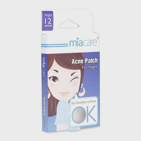 Miếng dán mụn dùng ban đêm Miacare (12 miếng/hộp)
