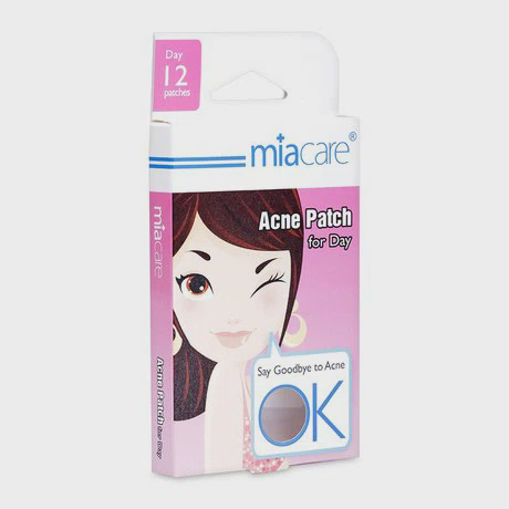 Miếng dán mụn dùng ban ngày Miacare (12 miếng/hộp)