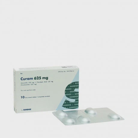 Curam 625mg ( Hộp 2 vỉ x 5 viên)