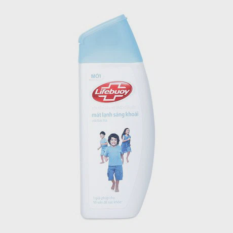 Sữa tắm hương bạc hà mát lạnh sảng khoái Lifebuoy (250g)
