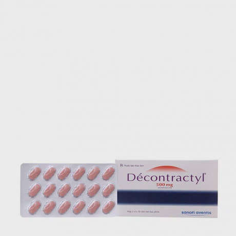 Decontractyl 500mg(2 Vi x 18 Vien)