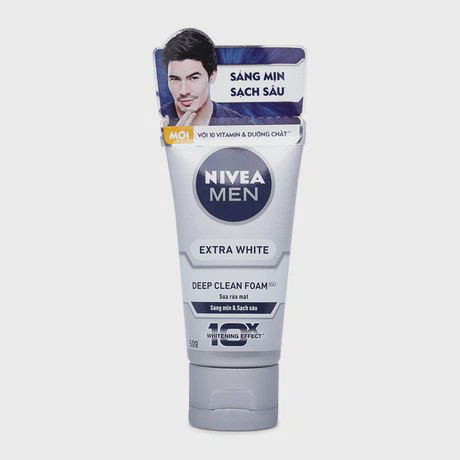 Sữa Rữa Mặt Cho Nam NIVEA MEN Sạch Sâu Sáng Da (Chai 60g)