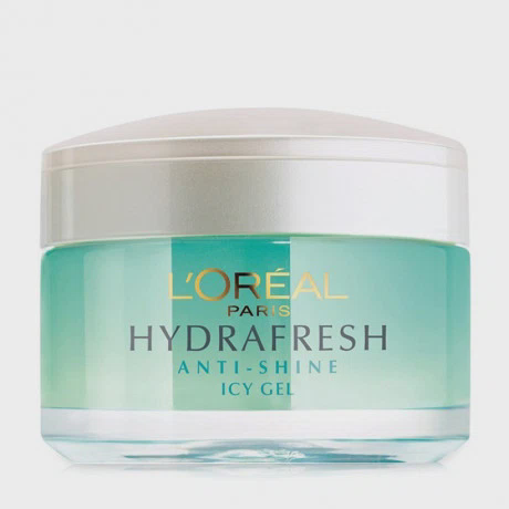 Gel dưỡng ẩm ngăn bóng nhờn L'Oreal Hydrafresh Anti-Shine Icy Gel (50ml)