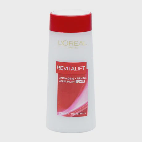 Nước hoa hồng săn chắc & se khít lỗ chân lông L'Oreal Revitalift Milky Toner (200ml)