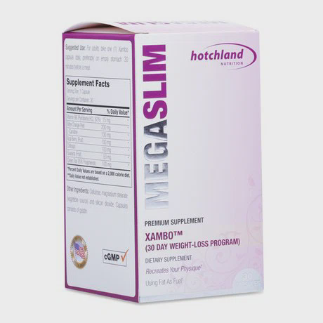 Mã cũ - Thực phẩm chức năng hỗ trợ giảm cân an toàn hiệu quả MegaSlim (Hộp 30 viên)