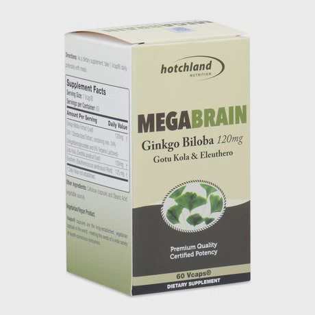 Mã cũ - TPCN tăng cường trí nhớ, làm chậm quá trình lão hóa MegaBrain (60 viên/hộp)