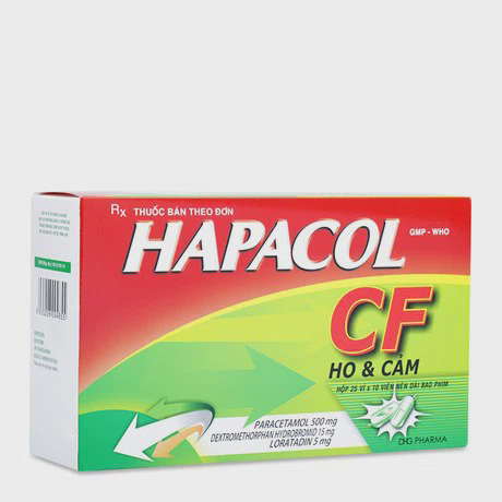Hapacol CF (25vi x 10vien)