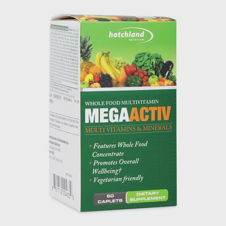 Thực phẩm chức năng bổ sung Vitamin, khoáng chất cho cơ thể Hotchland MegaActiv (60 viên/hộp)