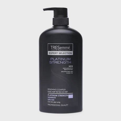 Dầu gội dành cho tóc gãy rụng Tresemmé Platinum Strength (650g)