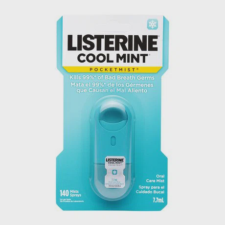 Xịt thơm miệng Listerine Cool Mint (7.7ml)
