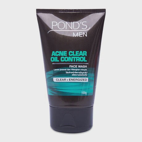 Sữa rửa mặt kiểm soát nhờn cho nam Pond's Men Acne Clear Oil Control (100g)