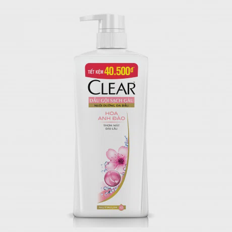 Dầu gội Clear hoa anh đào thơm mát 650g