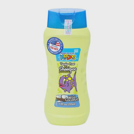 Dầu gội trẻ em hương dừa Perfect Purity Kids Shampoo 2 in 1 (355ml)