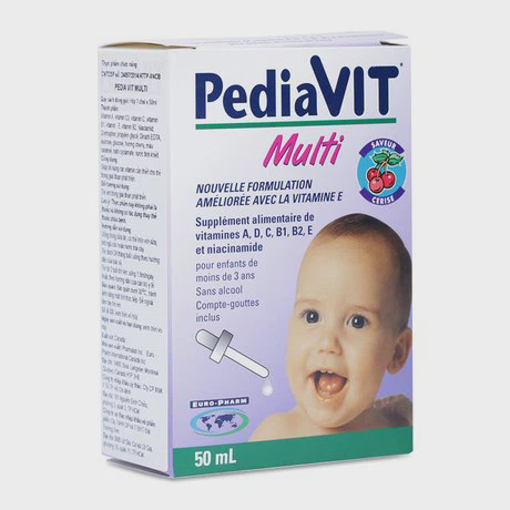 Thực phẩm chức năng bổ sung Vitamin cho trẻ trong giai đoạn phát triển PediaVit Multi (50ml)