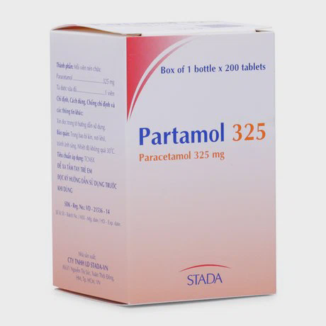Partamol 325 (200 viên/chai)
