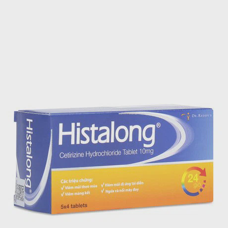 Histalong (Hộp 5 vỉ x 4 viên)