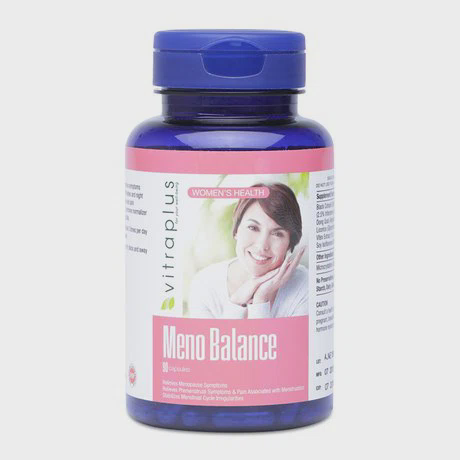 TPCN giúp điều hòa kinh nguyệt, giảm đau bụng kinh Vitraplus Meno Balance (90 viên/hộp)