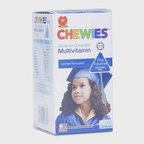 Thực phẩm chức năng bổ sung Vitamin Chewies Multivitamin With Taurine (60 viên/hộp)