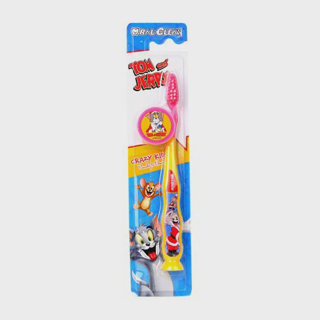 Bàn chải đánh răng trẻ em Oral Clean Crazy Kids Soft