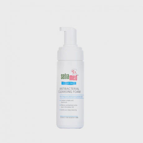Sửa rửa mặt SEBAMED tạo bọt giúp làm sạch bụi bẩn, bã nhờn và tế bào chết trên bề mặt da (Chai 150ml)