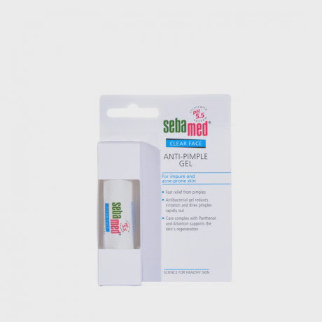Gel dưỡng da SEBAMED giúp dưỡng ẩm cho da, làm giảm mụn kháng khuẩn và ngăn ngừa mụn trên da (tuýp 10ml)