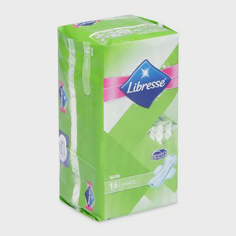Băng vệ sinh có cánh Libress Slim Wings (16 miếng/gói)