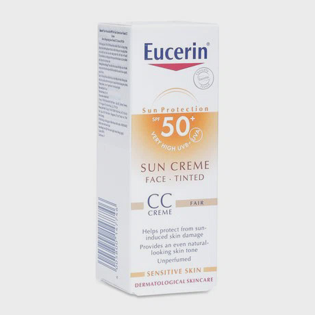 Kem chống nắng Eucerin Sun Cream Face Tinted CC Cream SPF50