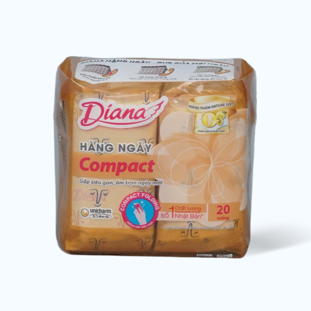 Diana Bang Ve Sinh Sensi Hang Ngay Compact 20M