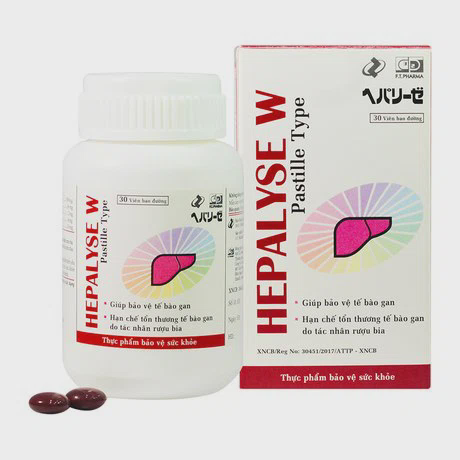 Mã cũ- TPCN Hepalyse W Pastille Type (30 viên/hộp)