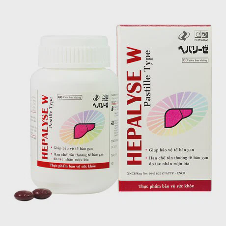 Mã cũ - TPCN Hepalyse W Pastille Type (60 viên/hộp)