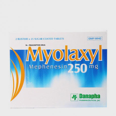Myolaxyl 250mg (Hộp 2 vỉ x 25 viên)