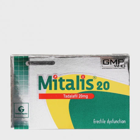 Mitalis 20mg SK (Hộp 2 vỉ x 2 viên)