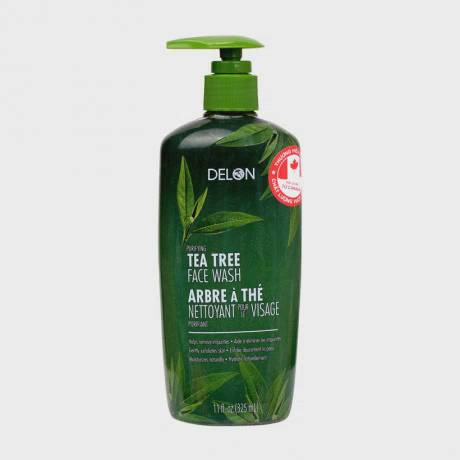 Gel rửa mặt tinh dầu cây trà tràm Delon (325ml)