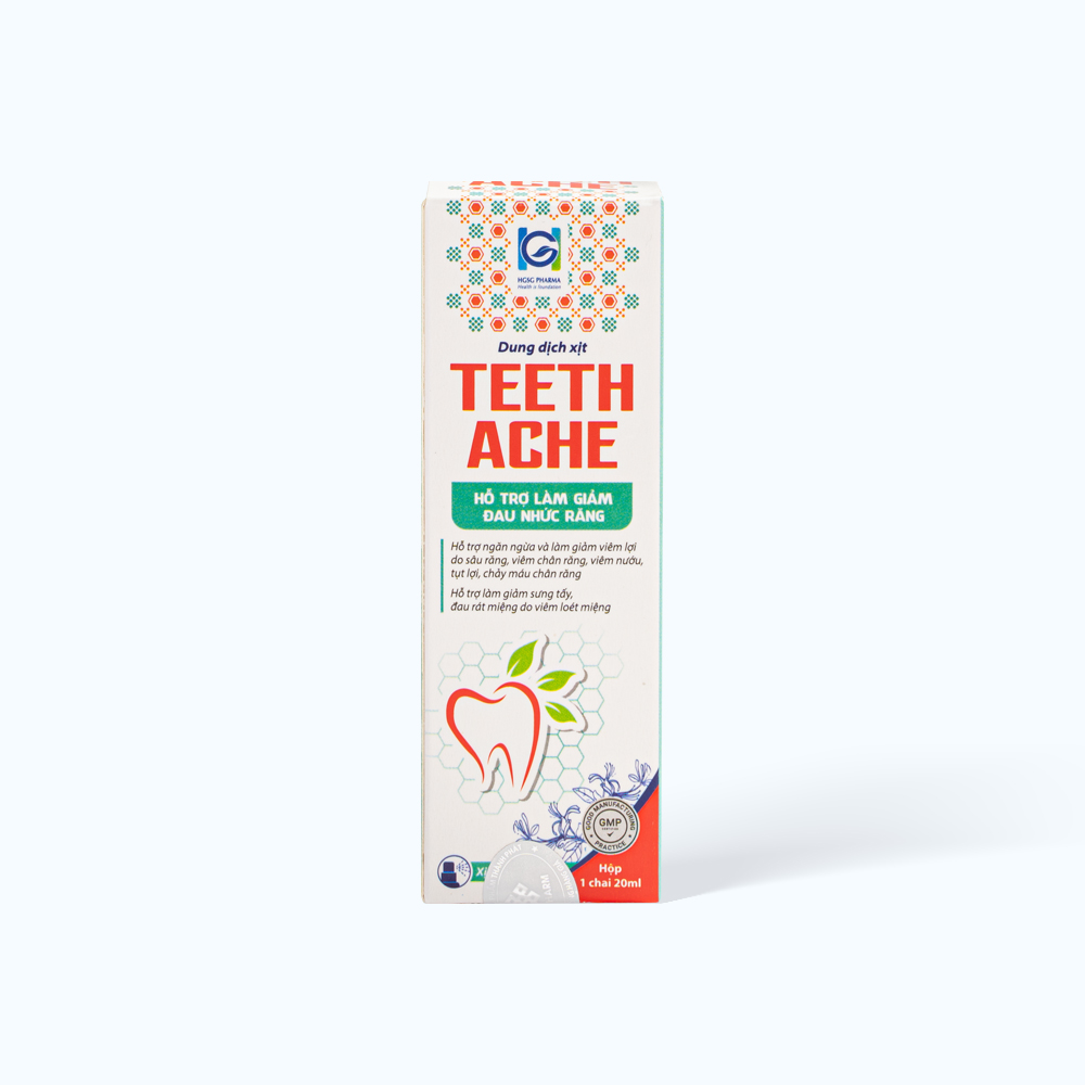 Teethache Xit giam dau rang 20ml