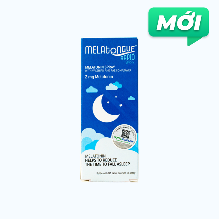 Melatongue Rapid Sleep Spray 30ml