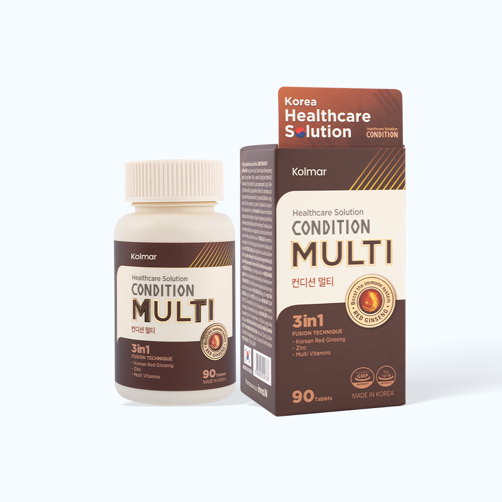 KOLMAR Condition Multi Bo Sung Vitamin Va Khoang Chat (Hop 90v)
