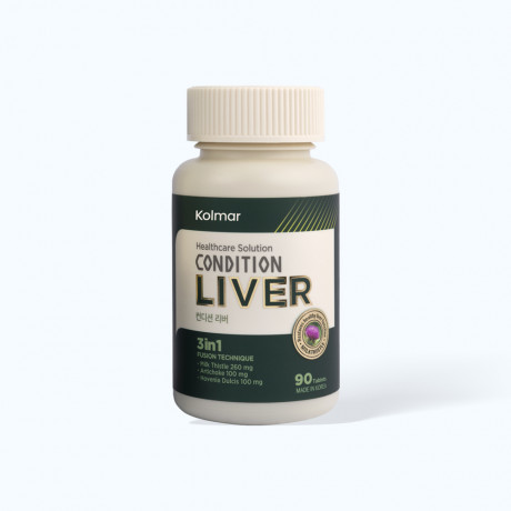 KOLMAR Condition Liver Ho Tro Chuc Nang Gan (Hop 90Vien)