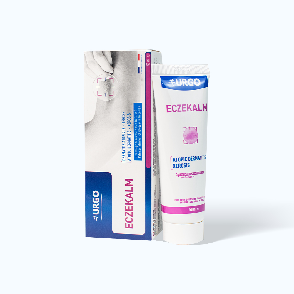Urgo Eczekalm Gel Ho Tro Giam Trieu Chung Viem Da va Kho Da 50ML