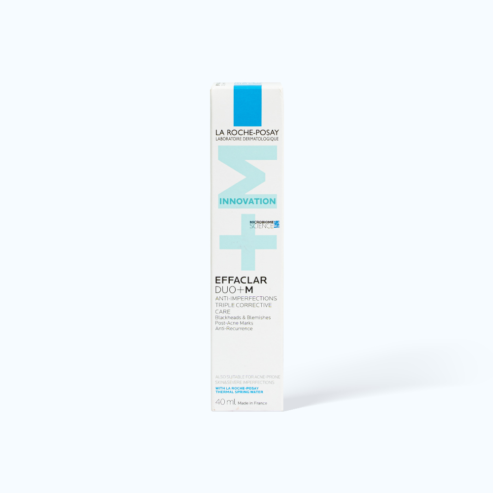 La Roche Posay Kem Ho Tro Giam Mun Effaclar Duo+M (40Ml)